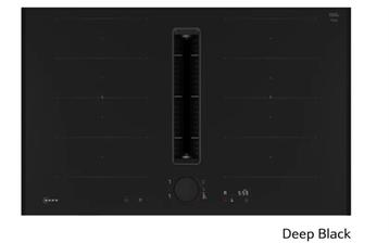 Induktionskogeplade med indbygget emfang 80 cm Flex Design - Neff N90 - Deep Black